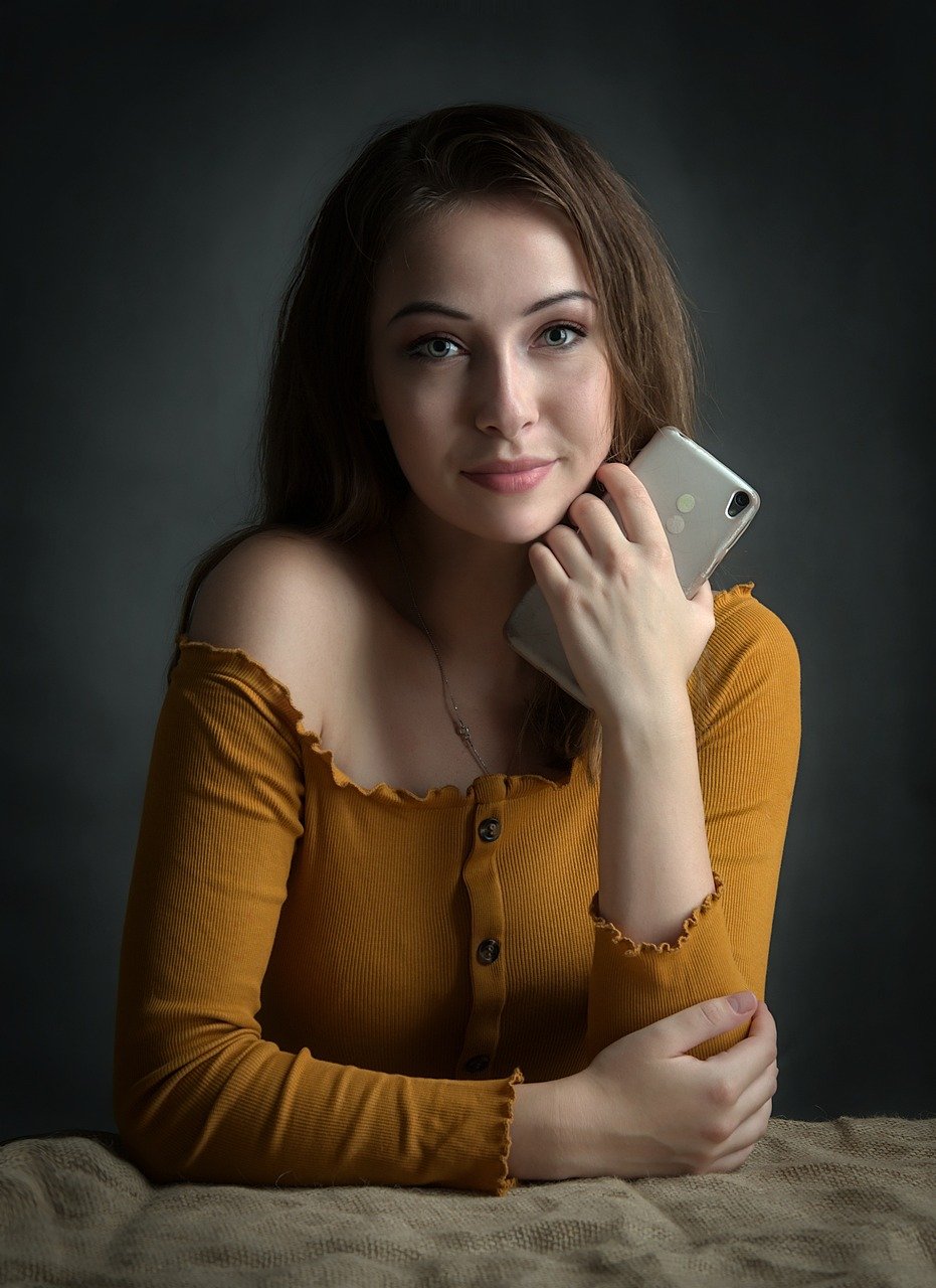 Portrait lighting still
